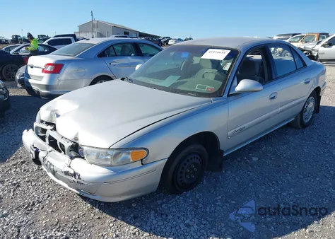 2002 Buick Century Custom z USA, uszkodzony, nr VIN 2G4WS52J721143182